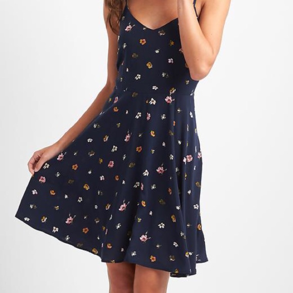 Fit and flare cami dress